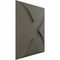 Ekena Millwork 11 7/8in. W x 11 7/8in. H Austin EnduraWall Decorative 3D Wall Panel Covers 0.98 Sq. Ft. WP12X12AUISG - alternate 3